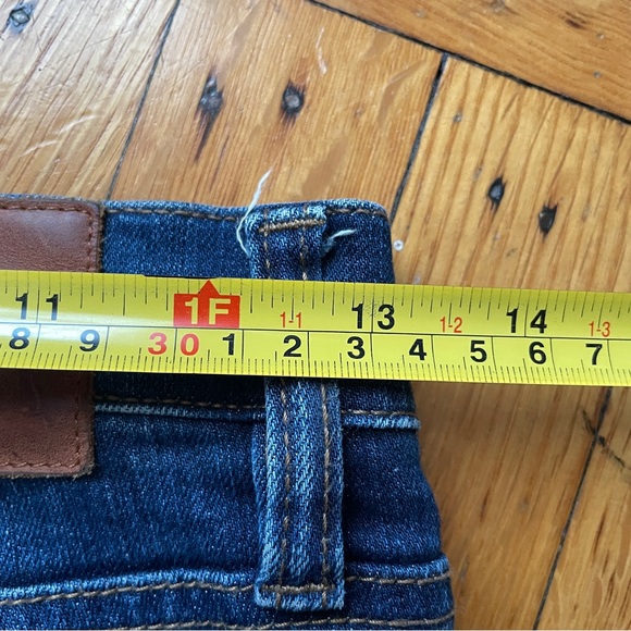 J. Crew Blue Toothpick Skinny Jeans Sz 25 - Picture 6 of 9